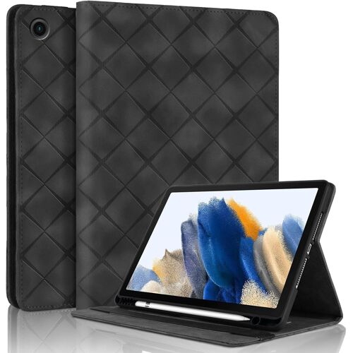 Kal-Coque Pour Samsung Galaxy Tab A9+ 11"" 2023 Sm-X210/X215/X216 Avec Fente De Stylo, Flip Cuir Pu Tablet Housse Avec Fonction Support Étui Pour Galaxy Tab A9 Plus - Noir