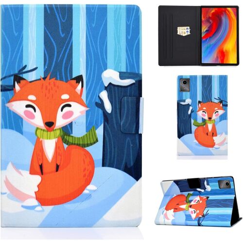 Coque Pour Lenovo Tab M11 11"" 2024 Housse Étui De Protection Avec Veille/Réveil Automatique Coque Tablette Lenovo Tab M11 2024 Tb-331Fc, Renard Rouge[COQ9129790]