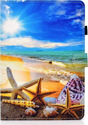 KAL-Etui Compatible Avec Ipad 8Ème Génération 2020 / Ipad 7Ème 2019, Cuir Pu Flip Étui Housse Avec Veille/Réveil Auto, Pour Ipad Air 3 Et Ipad Pro 10.5,Ciel Bleu