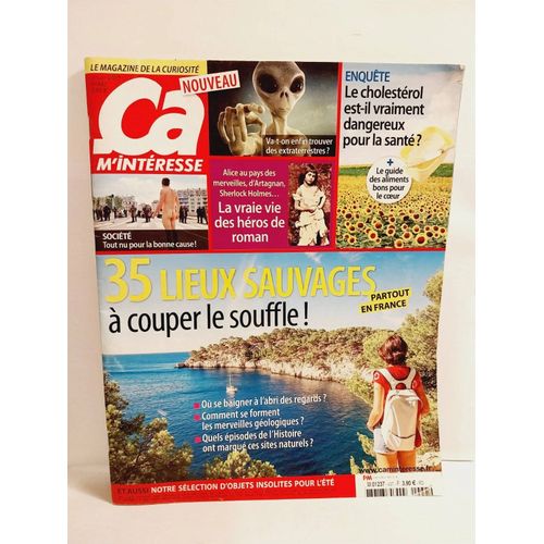 Ça M'Intéresse 35 Lieux Sauvages , 2017 N° 437