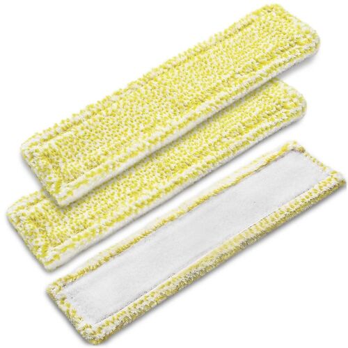 Lot de 3 tampons de remplacement en microfibre - Pour aspirateur de fenêtre Krcher Wv2 Wv5 Premium Plus