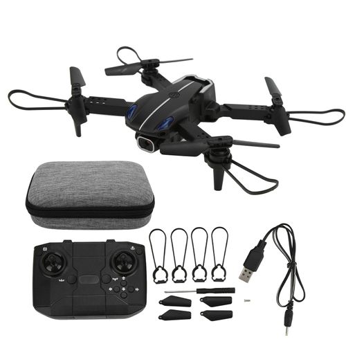 Ky907 Drone D'éVitement D'obstacles à Trois CôTéS Mini Drone Rc Pliable Avec CaméRa 4k Hd Rc Quadrirotor Avion Jouet Noir-Unichoice