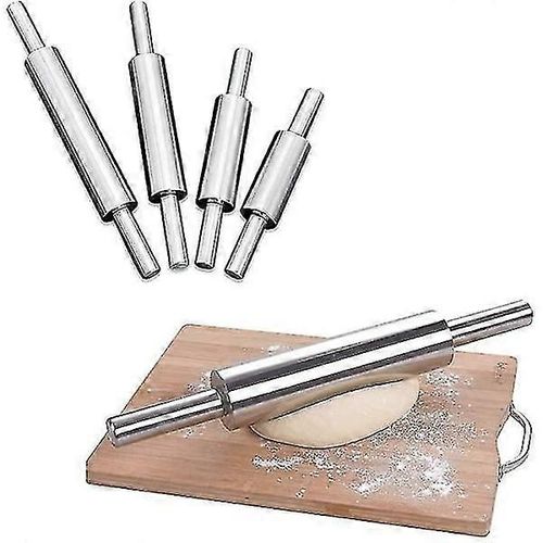 Rouleau À Pâtisserie En Acier Inoxydable, Antiadhésif, Ustensile De Cuisine