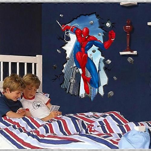 Papier Peint Autocollant Spider-Man Comme Le Montre L'image / Y003