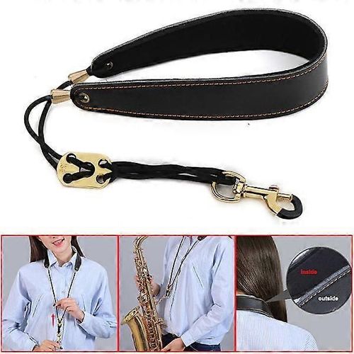 Sangle De Saxophone Licol Clarinette Adultes Enfants Alto Ténor