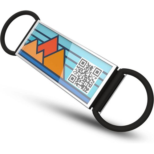 Yts-Silence Medaille Pour Chiens Personnalisé Qr Médaillon D¿Identification Online Pet Pass Quick Show Animaux Porte-Adresse Nom Vaccins Y Protección De La Privacidad (23 * 58mm)