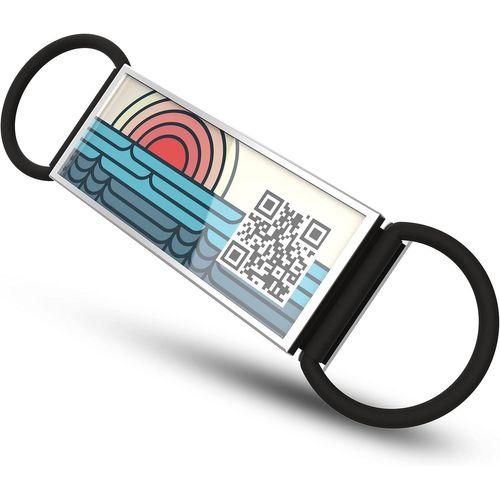 Yts-Silence Medaille Pour Chiens Personnalisé Qr Médaillon D¿Identification Online Pet Pass Quick Show Animaux Porte-Adresse Nom Vaccins Y Protección De La Privacidad (23 * 58mm)