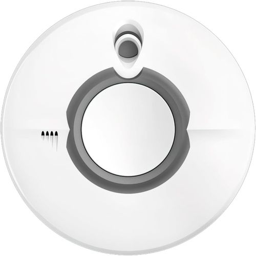 Détecteur De Fumée Connecté,Sirène 85Db,Alertes En Temps Réel Via Application,A Installer Jusqu'À 1Km De Distance De La Centrale,Fonctionne Avec La Centrale D'Alarme