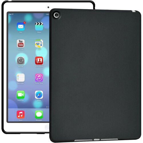 KAL-Coque Ipad Mini 5 7.9 Pouces 2019, Mince Silicone Case Housse Etui Cover Protection [Aa2133/A2124/A2126], Noir