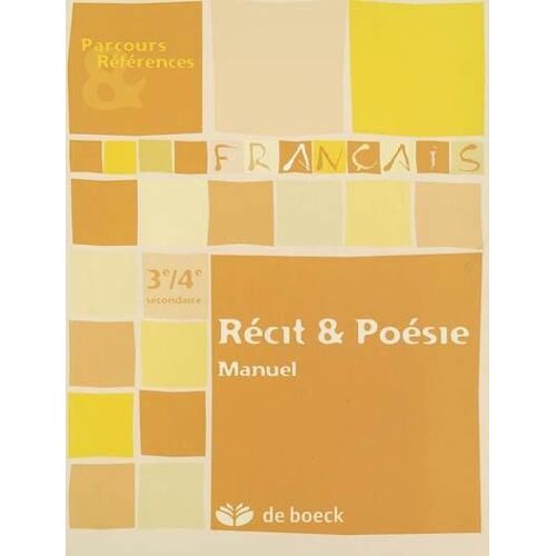 Récit Et Poésie 3e/4e
