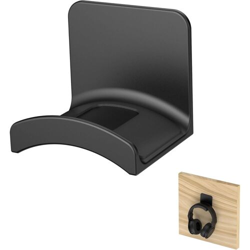 LORANKA-Support Casque Universel Adhésif - Crochet pour Bureau, Support TPU pour Accrocher la Plupart des Casques et Contrôleurs, 1 Pièce