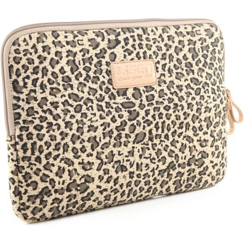 SJZG-Housse D'Ordinateur Portable Imperméable En Néoprène Pour Acer/Asus/Dell/Lenovo/Hp/Samsung (Léopard Jaune, 12 Pouces)