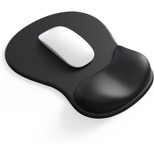 JGD-Tapis de Souris Support de Repose-Poignet, Tapis Souris Ergonomique en Gel, Tapis de Souris Gamer, Repose Poignet Souris avec Base en PU antidérapant