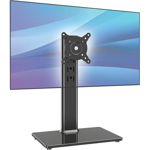Support Double écran Support Ecran PC 2 Ecran pour Moniteurs de 13-34 Pouces, Support Vertical Double Écran Compatible VESA 75/100mm