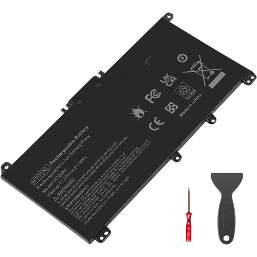 KALANKA-HT03XL L11119-855 Batterie pour HP Pavilion 15-DA 15-DB 15-DW 15-DY 14-CE 14-CF 14-DF 17-by 17-CA Series 15-CS0053CL 15-DW0033NR 15-DA0014DX L11421-2C2 HTO3XL HSTNN-UB7J HSTNN-DB8R