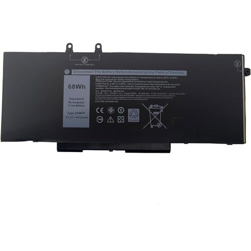 3HWPP 68Wh Battery for Dell Latitude 5501 5401 5511 5510 5411 5410 Precision 3541 3551 3550 Inspiron 7500 7506 7706 Typ: 3HWPP 3PCVM 10X1J 1VY7F 3YYY 7F NXM NXM M T6DC2 YPVX3 03HWPP 01VY7F 3YNXM