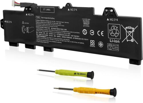 TT03XL 933322-855 Batterie pour Ordinateur Portable HP EliteBook 755 G5/ 850 G5/850 G6, ZBook 15U G5 15U G6 Series 932824-1C1 932824-2C1 932824-421 HSTNN-LB8H HSTNN-DB8K HSTNN-UB7T HSN-113C-5 11.55 V