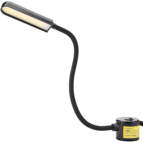 KALANKA-Lampe à coudre - Lampe de travail à coudre réglable 6W COB, avec base magnétique, lampe pour machine à coudre (Couleur : EU plug)