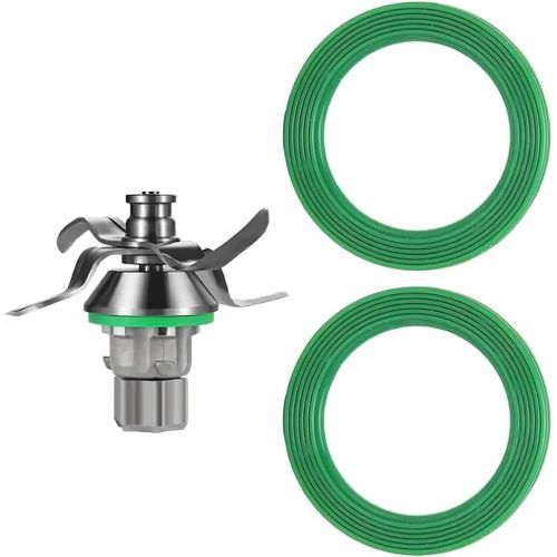 2 Pieces Sealing Ring for TM5/TM6 Knives Sealing Rings for Vorwerk Thermomix TM5 TM 6 Blender Knives Silicone Gaskets