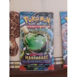 4 Booster Pokémon Écarlate Et Violet Mascarade Crépusculaire