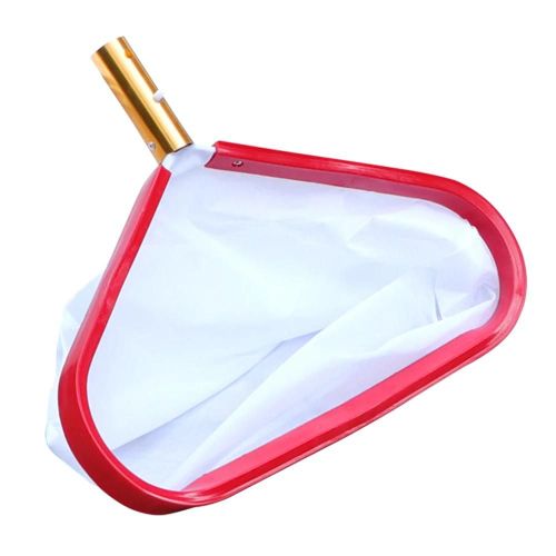 Epuisette de piscine à mailles fines, filet d'écumoire avec poignée d'infraction, râteau pour cuir chevelu, 1 pièce-Style A