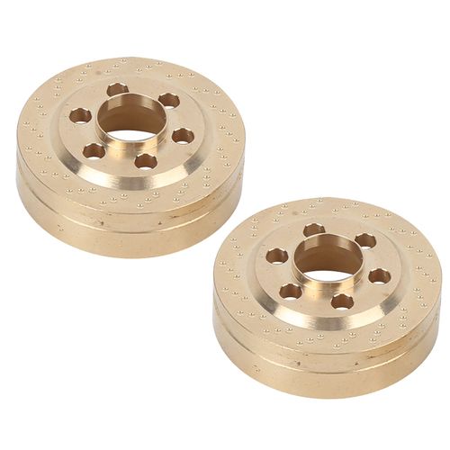 Contrepoids En Laiton, 2 PièCes, Accessoire Adapté Au Scx10 Trx4 1:10 Rc Crawlerthick Type-Unichoice