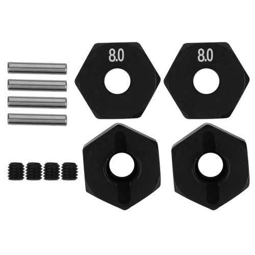 Accessoire De PièCe De Mise à Niveau De Moyeu Hexagonal De Roue Adapté Pour Scx10 90046 90047 Rr10 Rc Crawler8.0mm-Unichoice