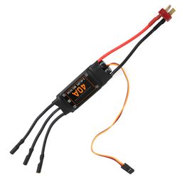 ContrôLeur De Vitesse 40a Sans Balais Esc Rc Drone HéLicoptèRe Fpv PièCes Accessoires Noir