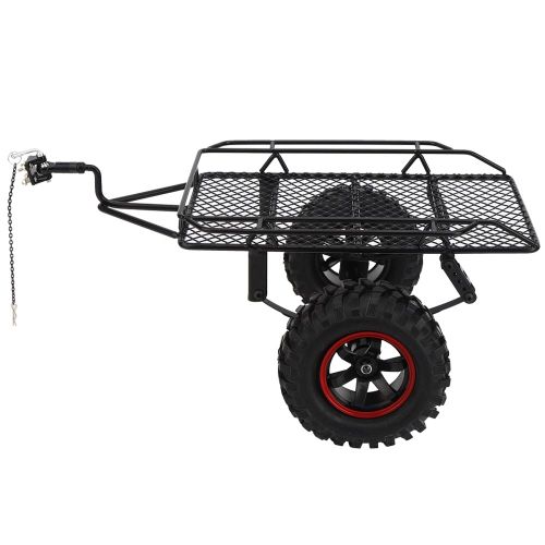 Cadre De TréMie De Remorque Rc En MéTal, Accessoire De Mise à Niveau Adapté Au ModèLe De Voiture Axial Trx-4 Rc-Unichoice