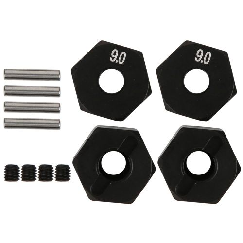 Accessoire De PièCe De Mise à Niveau De Moyeu Hexagonal De Roue Adapté Pour Scx10 90046 90047 Rr10 Rc Crawler9.0mm-Unichoice