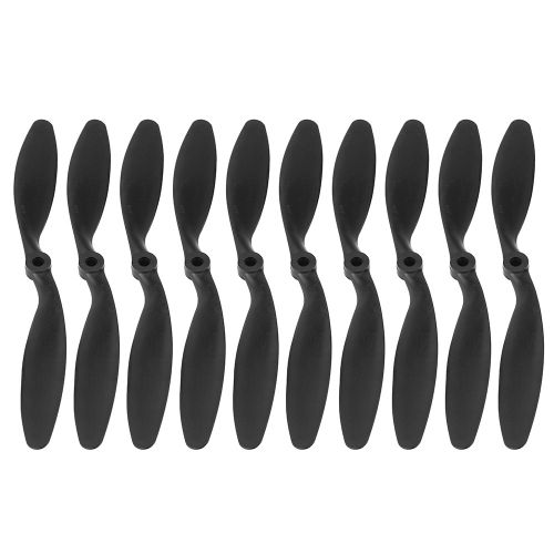 Pales d'hélices 10 pièces/ensemble 8060, accessoires pour avion RC quadrirotor noir