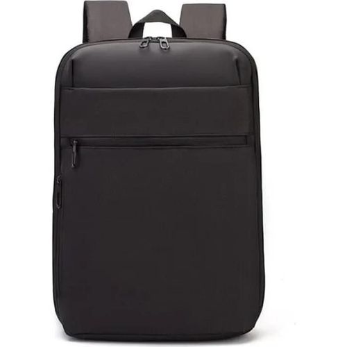 Sac à dos ultraléger, mince, sac de bureau, sac à dos pour ordinateur portable, affaires, unisexe, 15,6 hommes et femmes noir