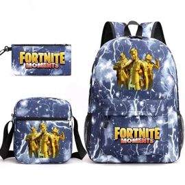 SAC A DOS Fortnite Sac à Dos Imperméable pour Enfants Adolescent Étudiant