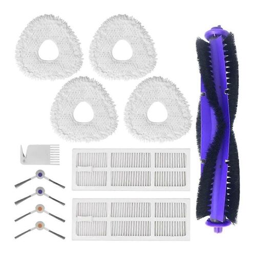 Kit d'accessoires de rechange pour aspirateur Freo J3, brosse principale, brosse latérale, filtre HEPA