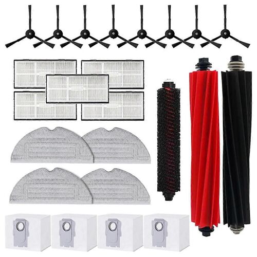 Pièces de rechange pour aspirateur robot S8 S8 + (S8 Plus) S8 Pro Ultra, kit d'accessoires avec brosse rotative