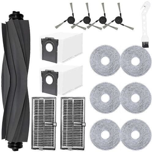 Pour aspirateur X40 Ultra / X40 Pro / S30 Pro Ultra, brosse latérale principale, filtre Hepa, chiffon de nettoyage anti-poussière