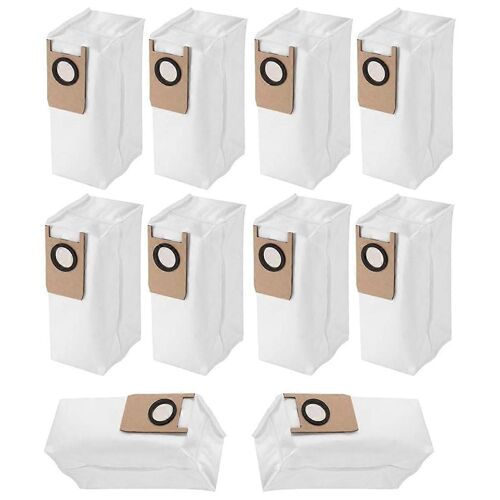 Lot de 10 sacs à poussière de rechange pour aspirateur robot Omni S1 Pro, accessoires, sac poubelle non tissé