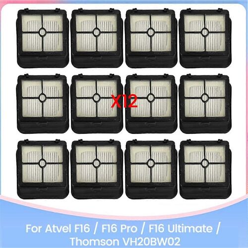 Pièces de rechange pour filtre d'aspirateur Atvel F16 / F16 Pro / F16 Ultimate / VH20BW02 Efficient Househ