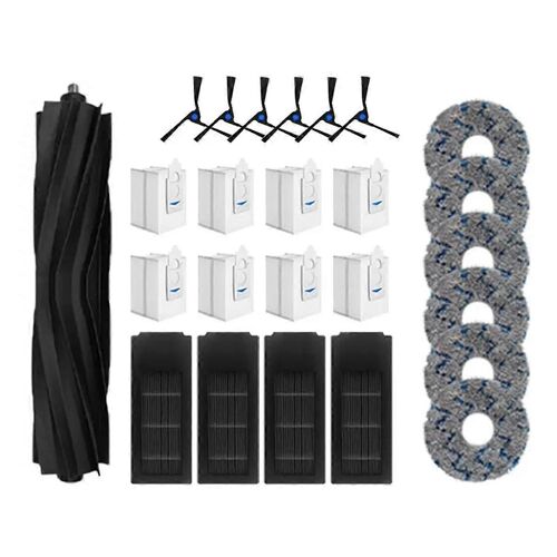 Pour les accessoires d'aspirateur robot X2 Omni / X2 Pro / X2, rouleau, brosse latérale principale, filtre Hepa, chiffon de nettoyage
