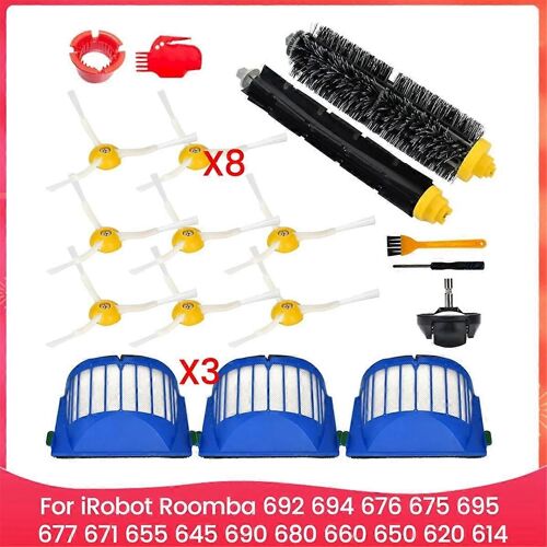 Pièces de rechange pour filtres à brosse d'aspirateur 692 694 676 675 695 677 671 655 645 690 680 660 650 620 614