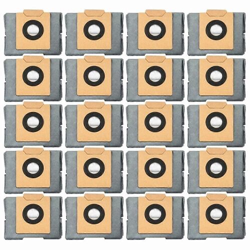 Lot de 20 sacs à poussière de rechange pour aspirateur robot Clean X8 Pro / X10 Pro Omni