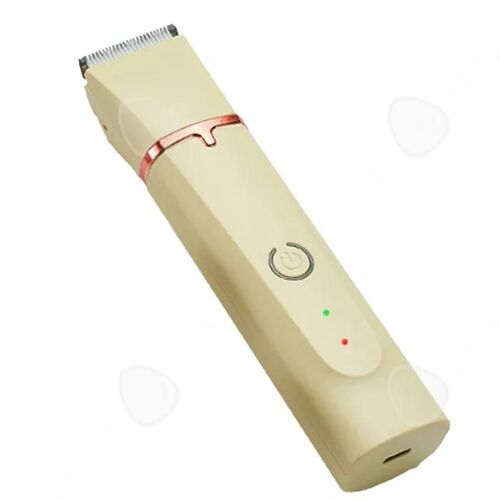 C Tondeuse Chien 3w Tondeuse Silencieuse Pour Animaux Tondeuse Chien Professionnelle Tête De Coupe En Céramique Sûre Jaune Clair