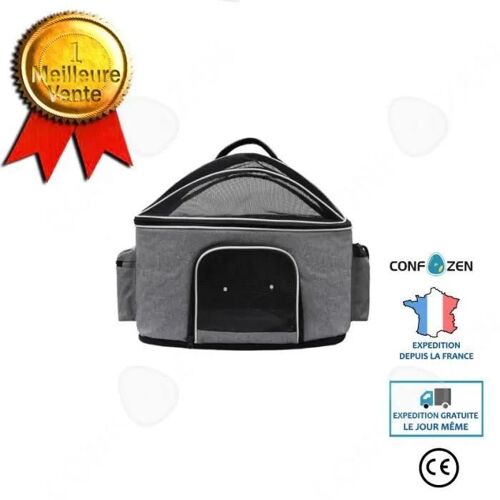 Confo® Sac À Bandoulière Portable Pour Animaux De Compagnie Sac Pour Animaux De Compagnie De Sortie Respirant Pliable Rectangulaire
