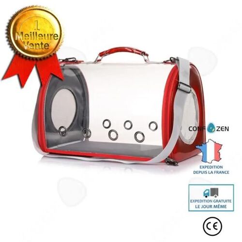 Sac Pour Animaux - Confo® - Espace Animal - 50l - Pvc - Rouge - Moyen