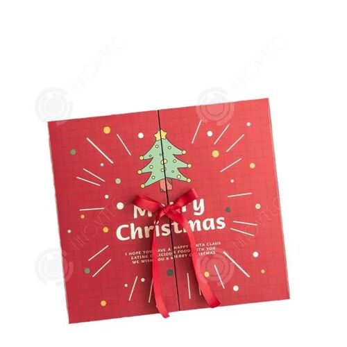 INN Noël Anniversaire Boîte vide Coffret Decoration Noel Decoration De Noel 24 calendrier coffret decoration noel boîte cadeau
