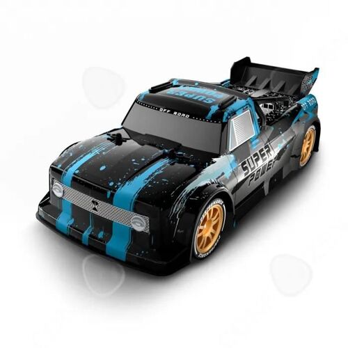 C Voiture télécommandée 27,5x12x9cm 2.4G drift simulation voiture de course moteur brushless spray jouet voiture télécommandée