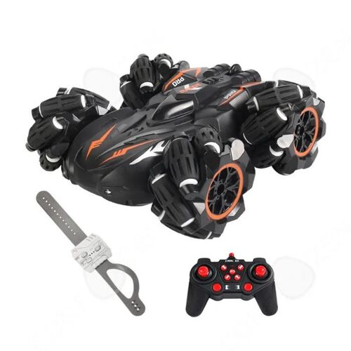 C Voiture télécommandée 2,4 GHz stunt car avec contrôle gestuel voiture telecommandé tout terrain rechargeable pour garçons filles