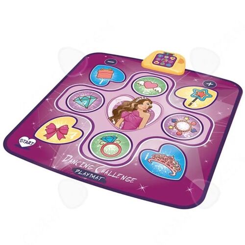 C Tapis de danse violet 34,5x11x25cm cinq modes matériau pe convient aux enfants de 3 à 6 ans facile à nettoyer jouets pour enfant