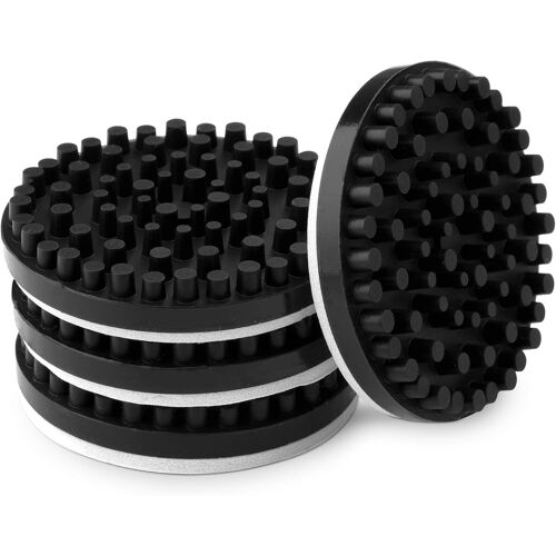 Absorbeur de Chocs Platine Vinyle - Lot 4X Pied Isolant Anti-Vibration en Silicone pour équipement Audio - Tourne-disques Haut-parleurs