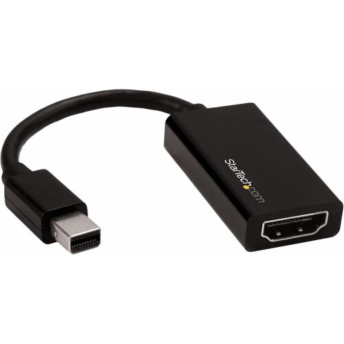 VornixorSarlshop-STARTECH.COM Adaptateur Convertisseur Mini DP vers HDMI M/F Ultra HD 4K 60 Hz Noir